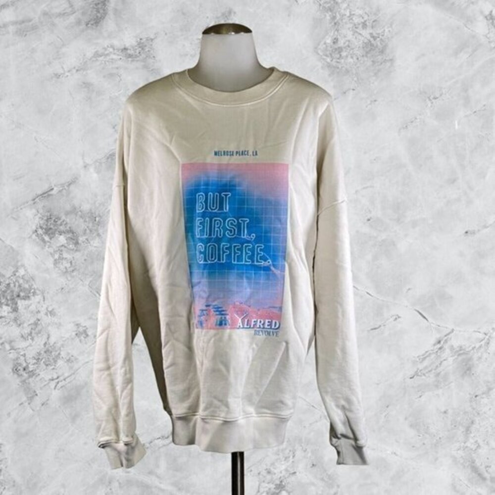 Alfred x Revolve But First, Coffee Sweatshirt